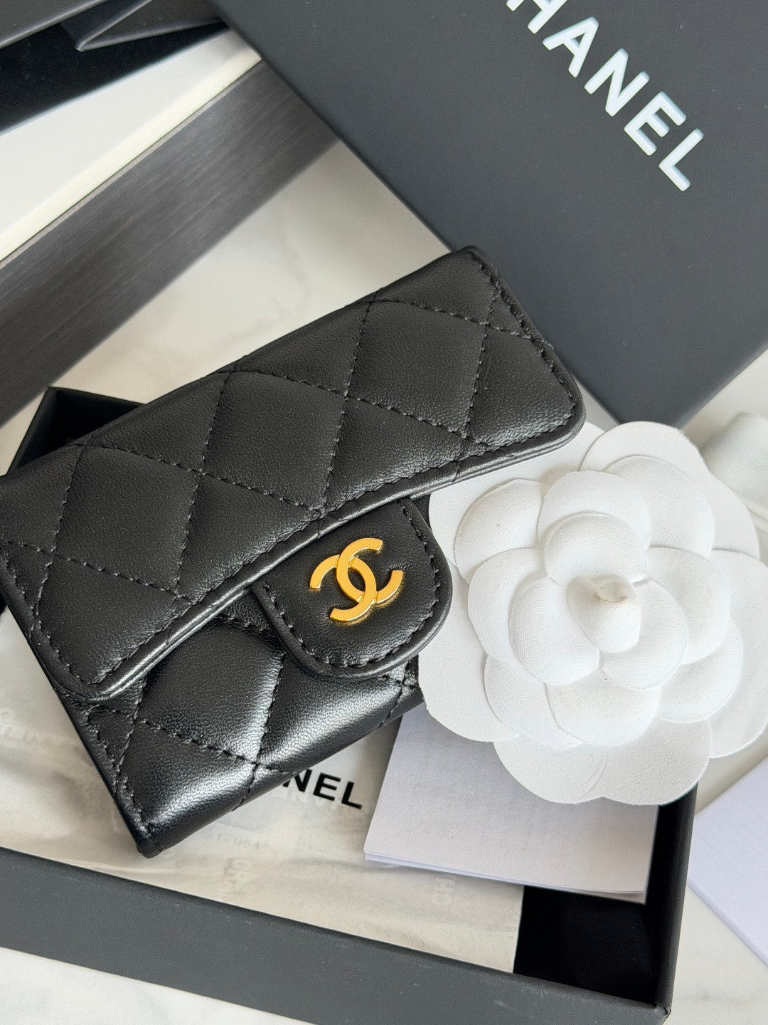 Chanel Classic card holder Lambskin #381727