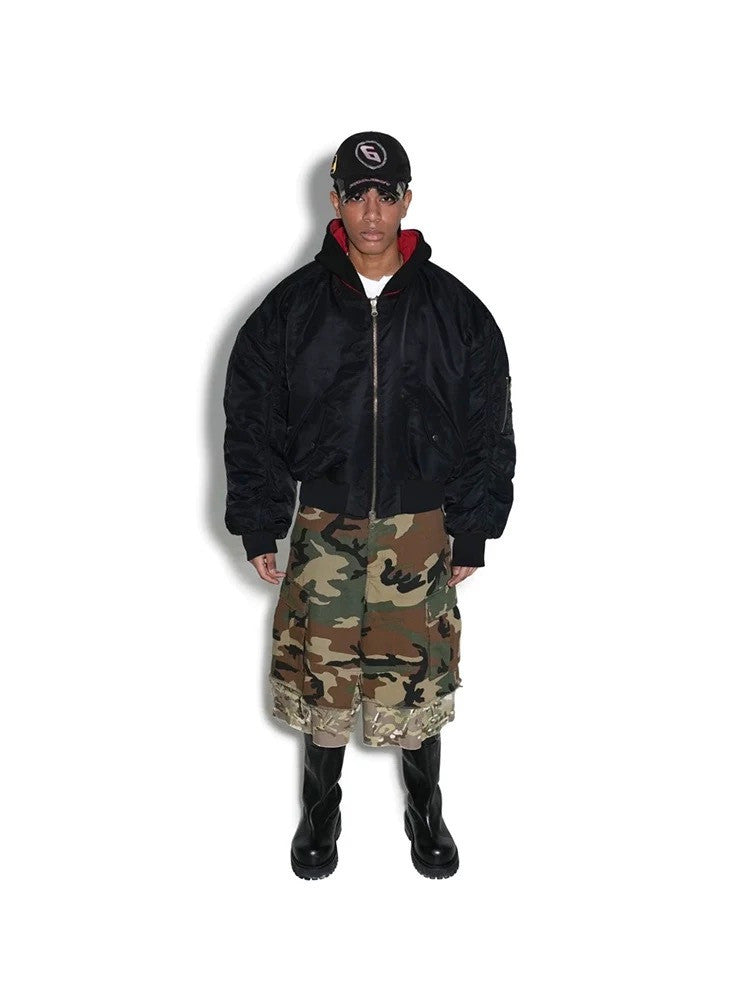 Graliz Project Vibe Reversible Hooded  Jacket  #334120
