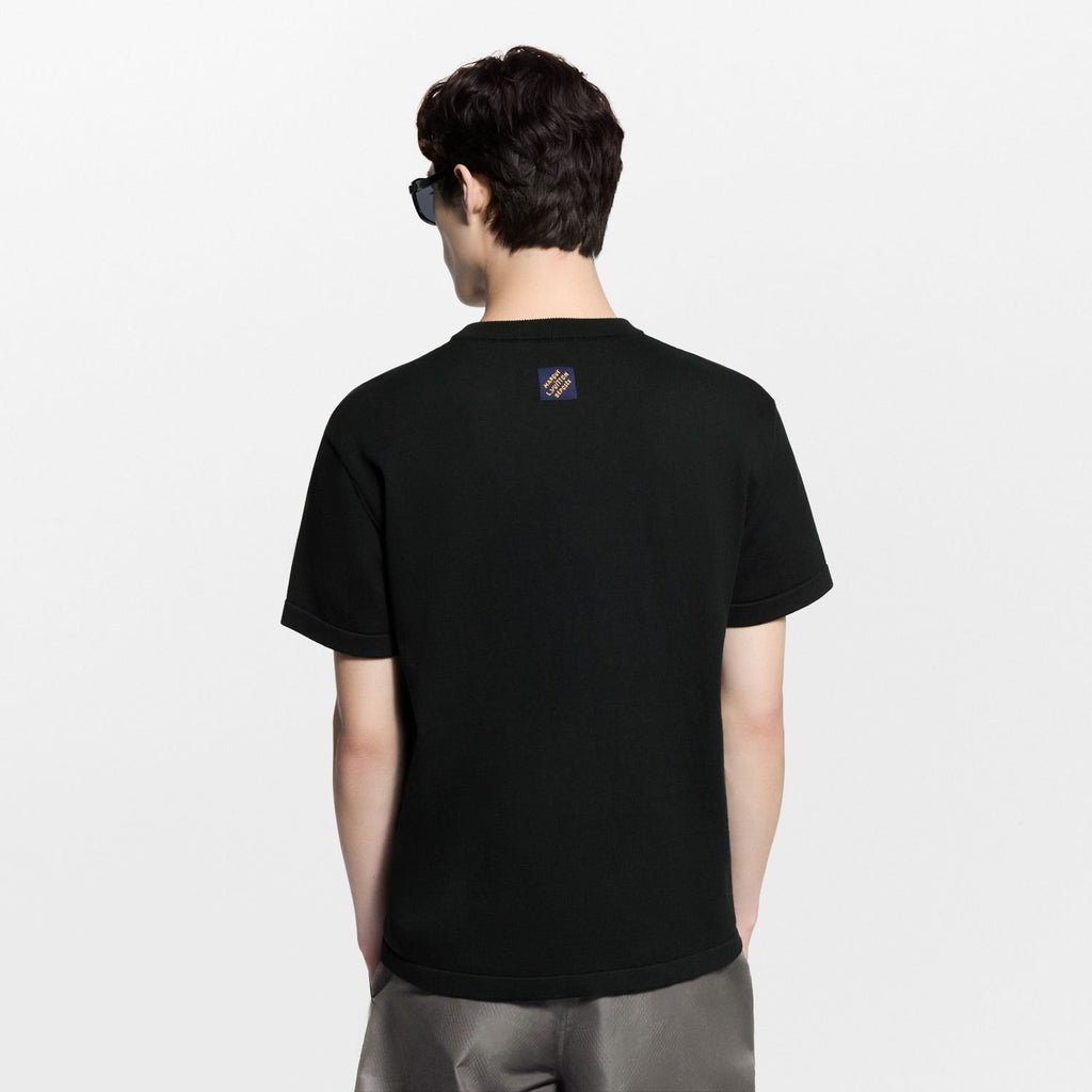 Louis Vuitton Short Sleeved Intarsia Crewneck #333732