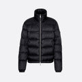 Dior Top-quality Version Men's Winter Solid Color Logo Full Print Zipper Collar Down Long Sleeve Puffer Down Jacket #334786