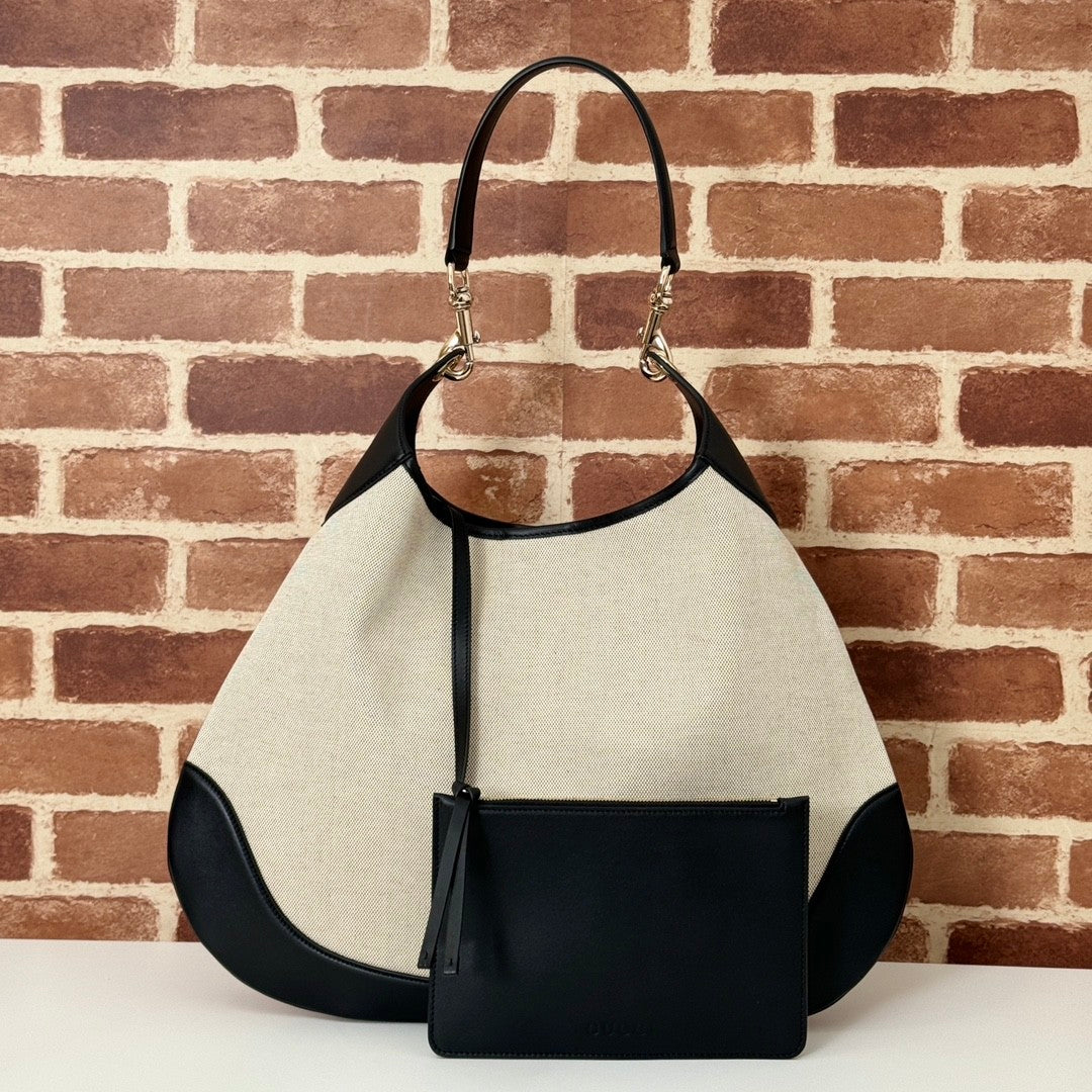 Gucci Body Women's Detachable Adjustable Shoulder Strap Magnetic Buckle Closure Canvas Shoulder Handbag Bag Bags #75725