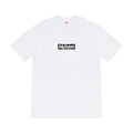 Supreme Week 11 Milan Last Supper Men's & Women's White Leonardo da Vinci The Last Supper Box Logo Print Solid Colour Casual Round Neck Short Sleeve T-Shirt #99265