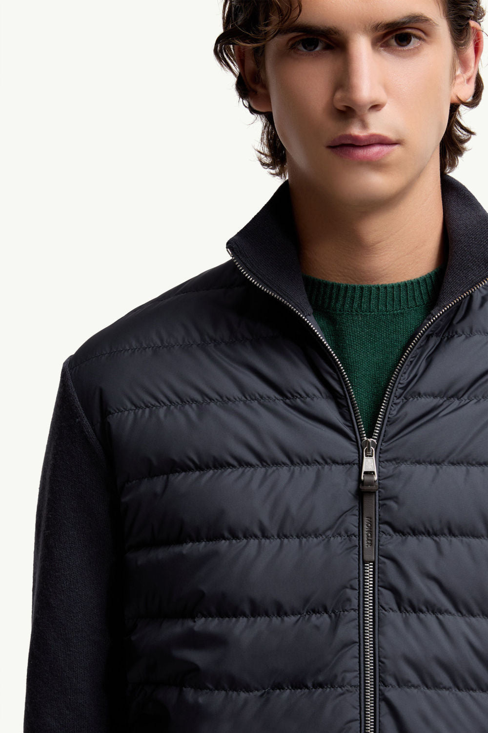 MONCLER PADDED CORDUROY Men's Goose Down Trendy Fashionable Simple Comfortable Stand Collar Warm Zipper Lightweight Wweater Fit Casual Down Jacket #332116