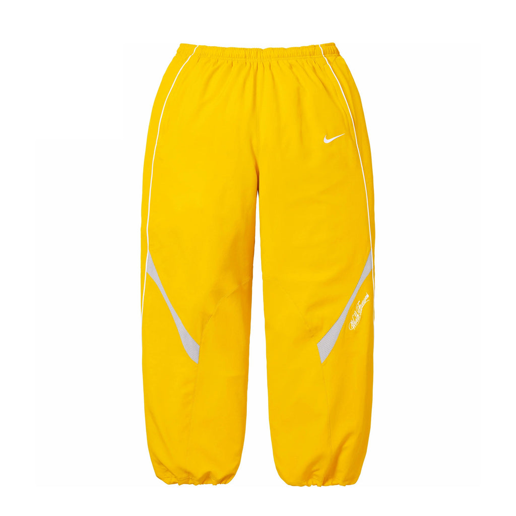 Supreme x Nike Men's Fashionable Cuff Embroidery Zipper Fitted Long-Sleeved Solid Color Sports Jacket Casual Striped Elastic Loose Sports Pants #81521