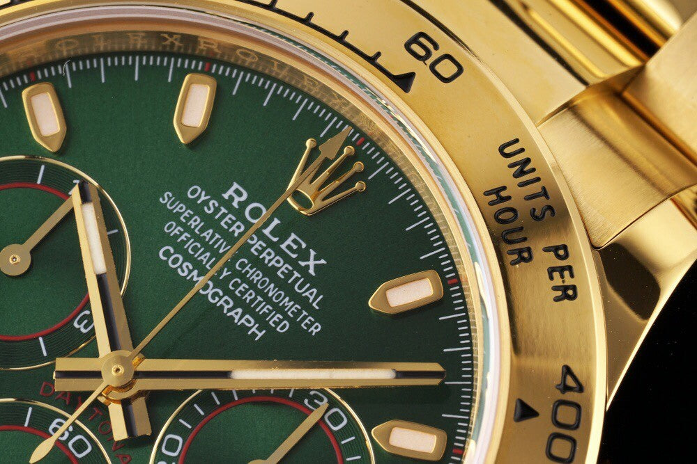 Rolex Men's Gold Mechanical Movement 100m Water Resistant Solid Color Dial Oyster Steel Strap Watch #74844