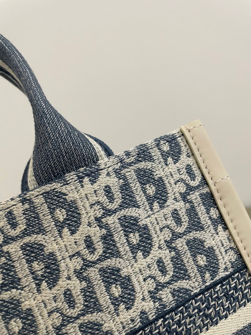 Dior Book Tote Women's Removable Shoulder Strap Classic Letter Embroidery Cotton Tote Bag Shopping Handbag Shoulder Bags #76876