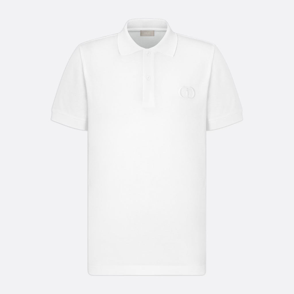 Dior Men's Summer Solid Color Logo Letter Embroidered Polo Shirt Short Sleeve T-Shirt #99929