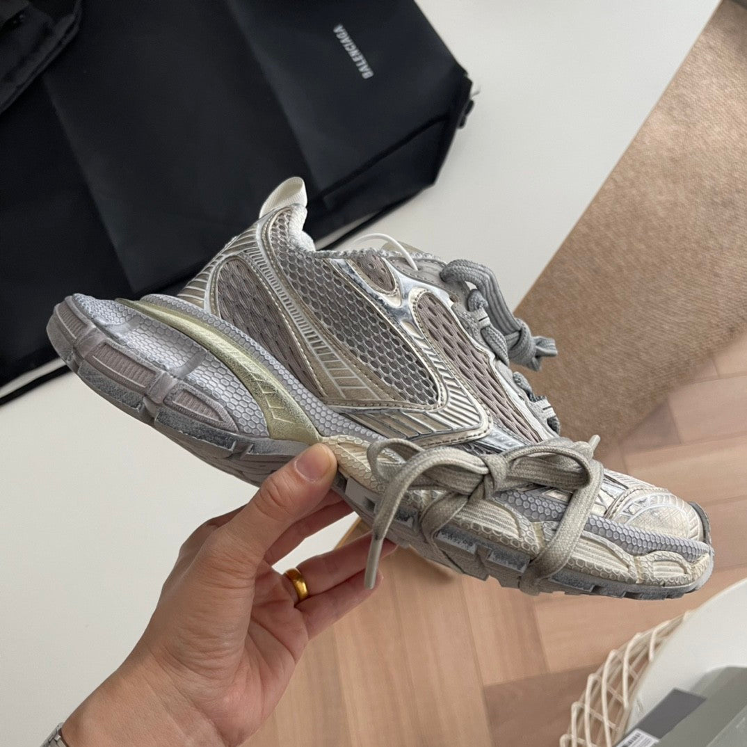Balenciaga Men's Women's Spring Summer Autumn Solid Color Casual Round Toe Lace Up 3XL Sneakers Low Top Dad Shoes #76616