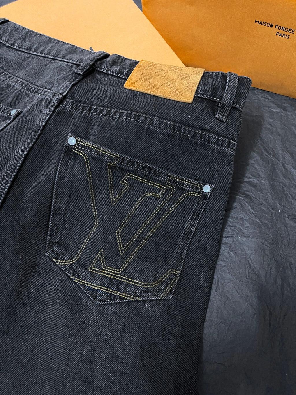 Louis Vuitton 25FW Men's LV Skate Denim Pants #333417