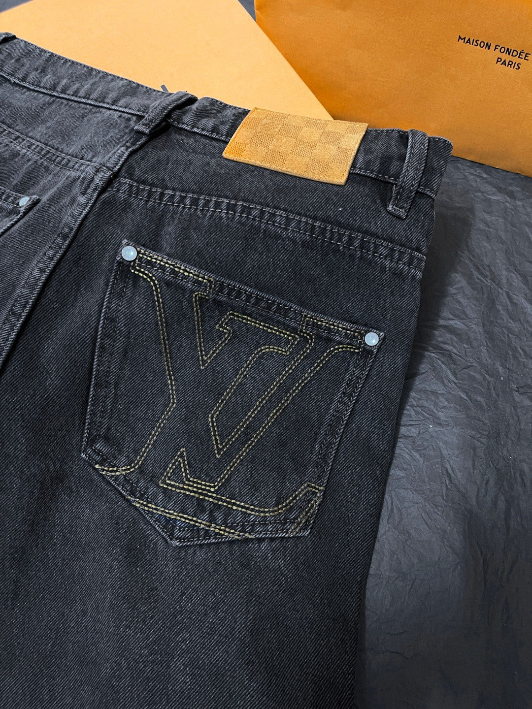 Louis Vuitton 25FW Men's LV Skate Denim Pants #333417