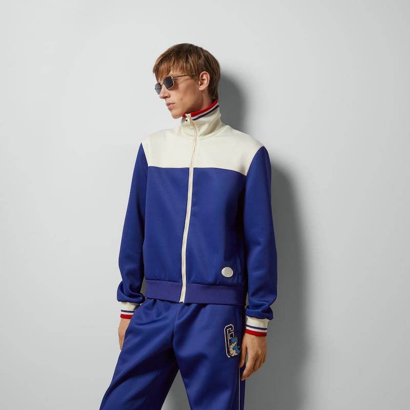 Gucci  Men's Spring And Autumn Fashion Year Of The Dragon Baseball Clothing Sportswear Classic Color Blocking Jacket Ngvp #98222