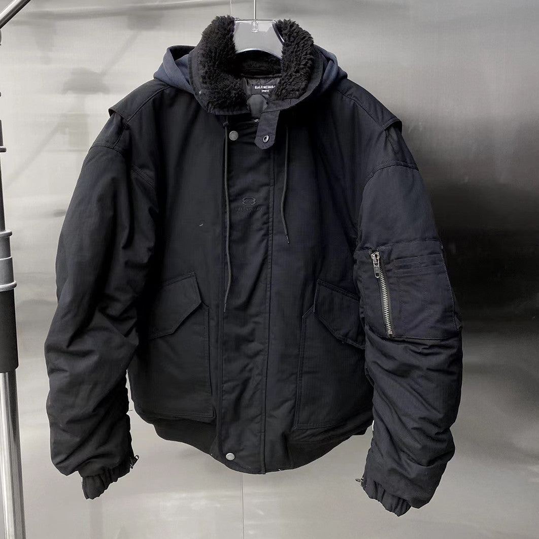 Balenciaga Men's Women's Flying Cotton Jacket Coat #52318