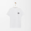 Loewe Men's and Women's Solid Color Embroidered Logo Print Round Neck Cotton Short Sleeve T-Shirt #77814