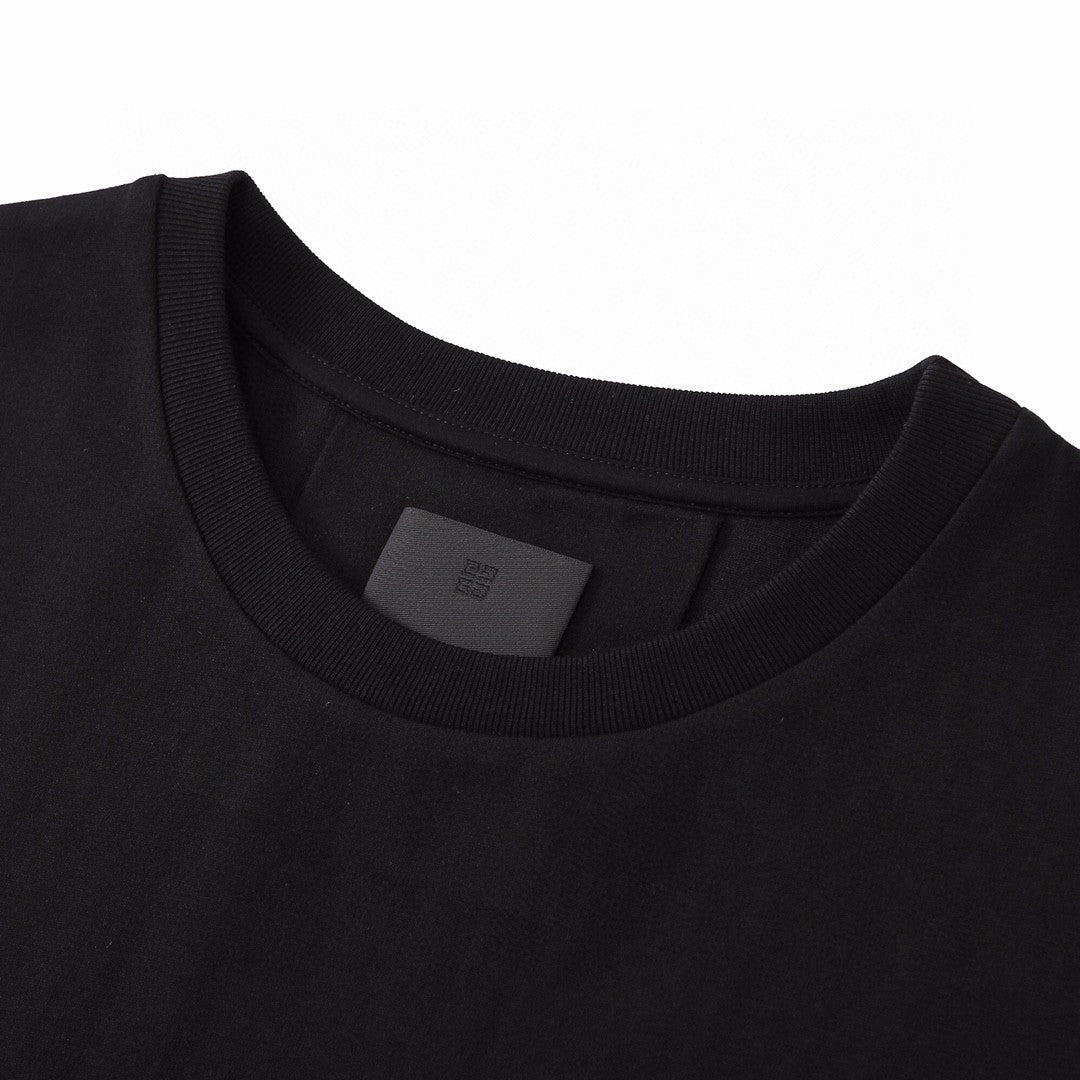 Givenchy Men's 4G Logo Oversized Black Short Sleeve T-Shirt #97284