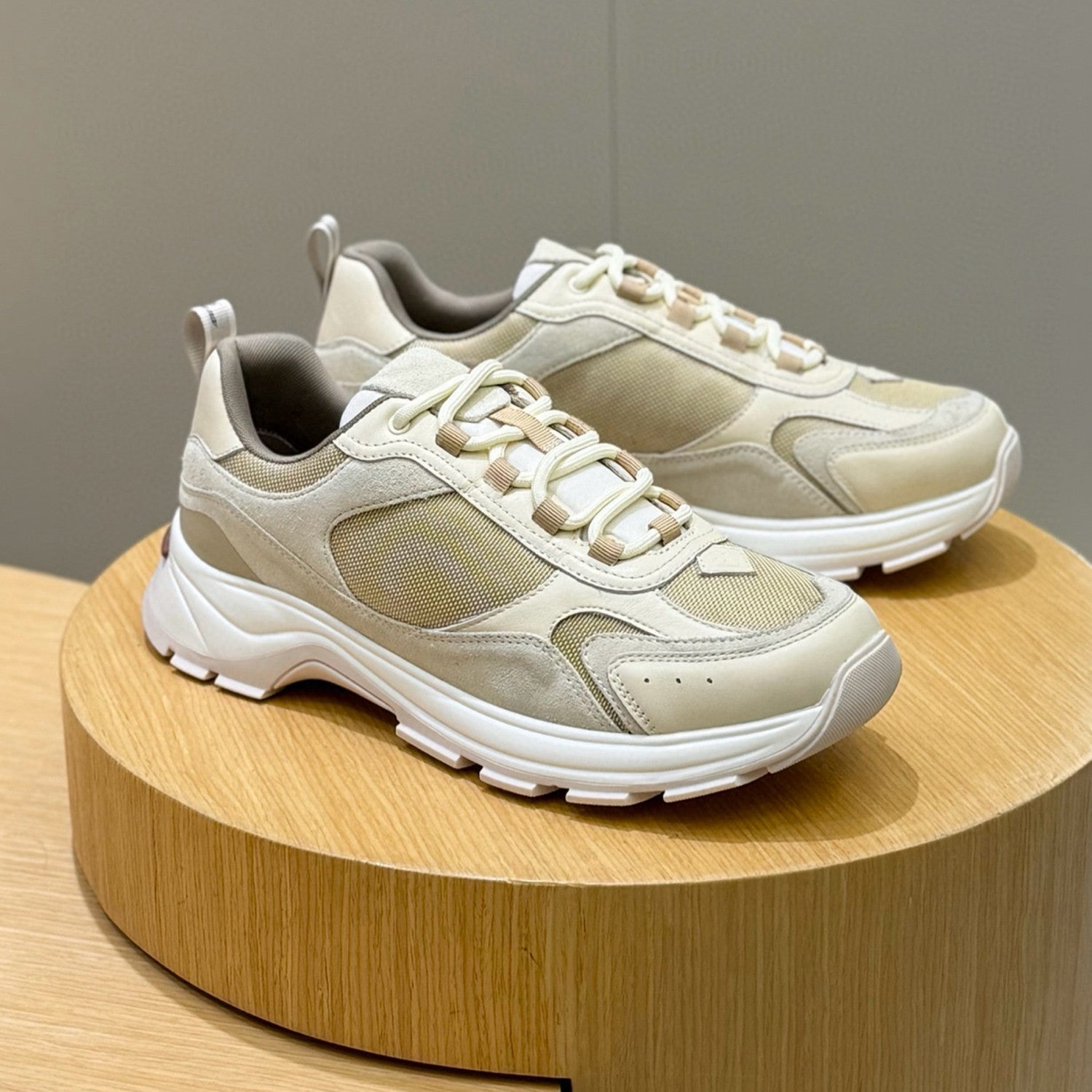 Loro Piana Cairn Walk Men's Four Seasons Sneakers Fashion Urban Modern Comfortable Commuter Casual Lace Up Shoes Ngvp #1475