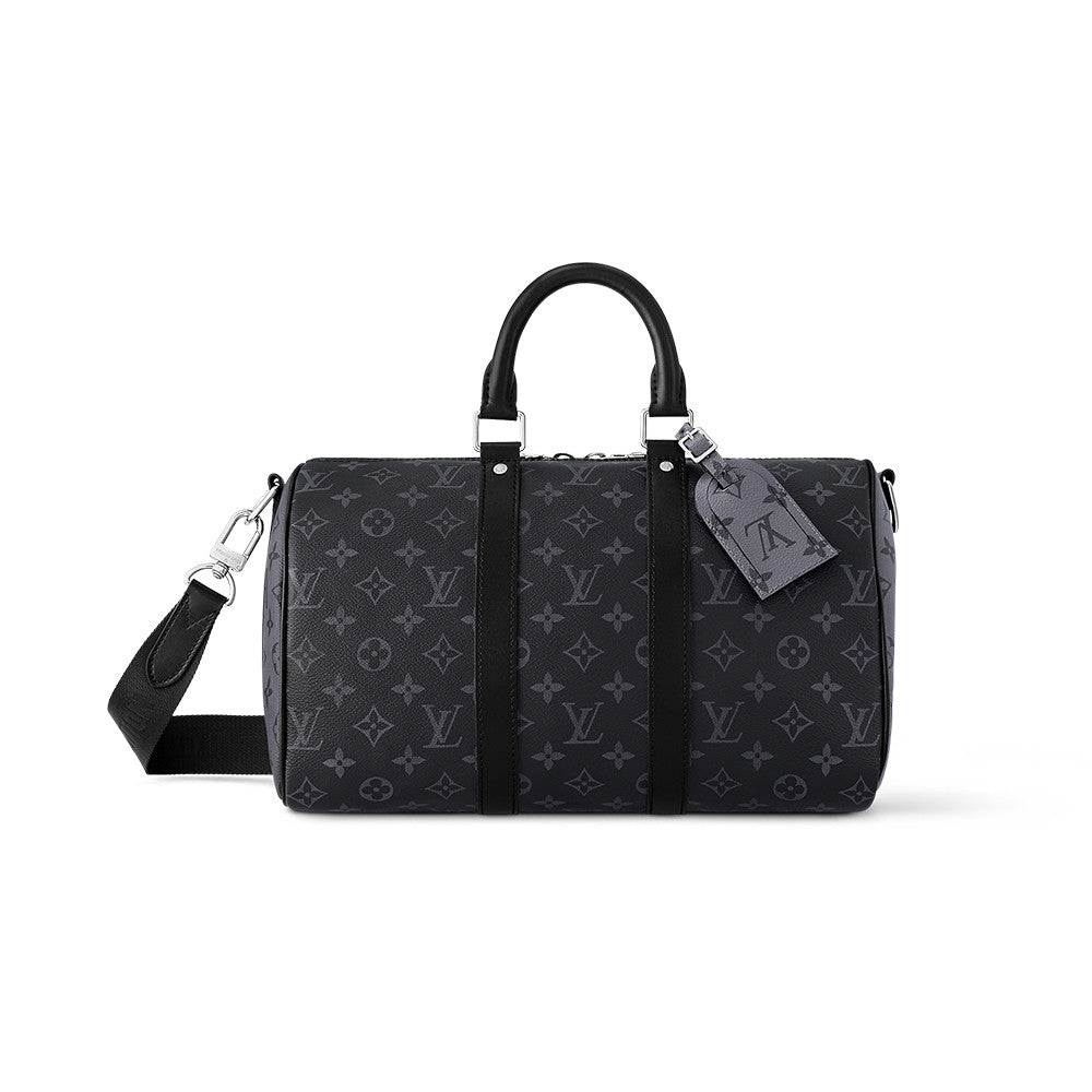 Louis Vuitton Keepall Bandoulière 35 Monogram Eclips M46655 #333846