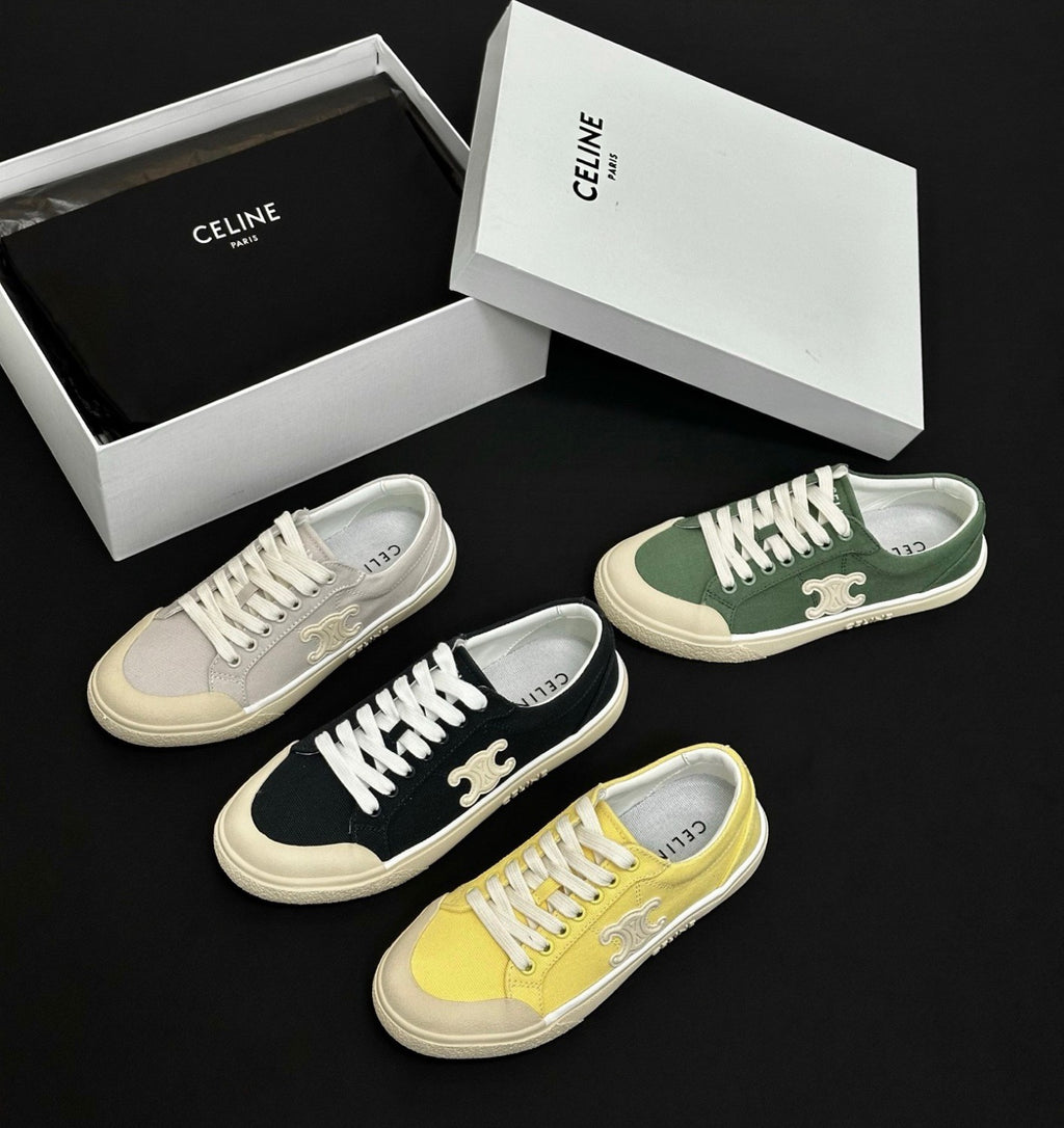 Celine Alan Sneaker in Canvas #381934