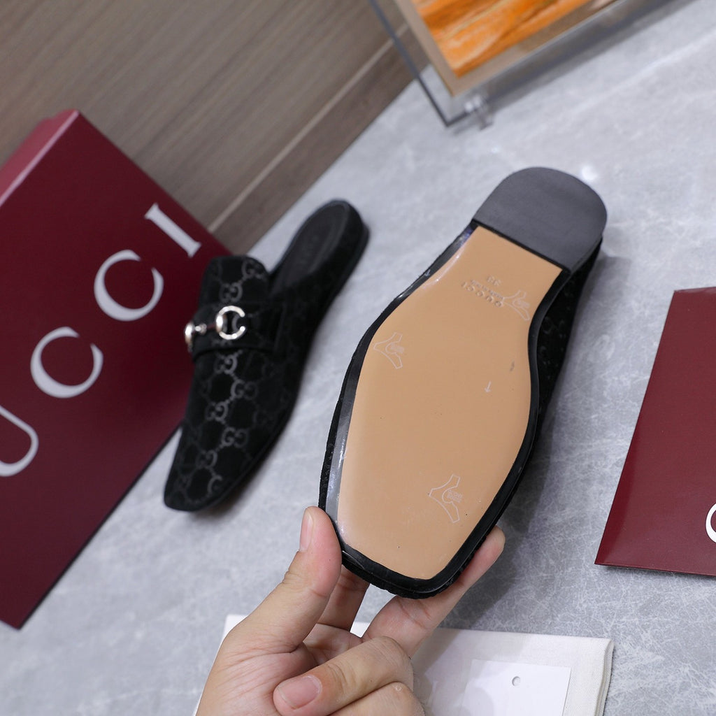Gucci Flat Loafers Slippers #388039