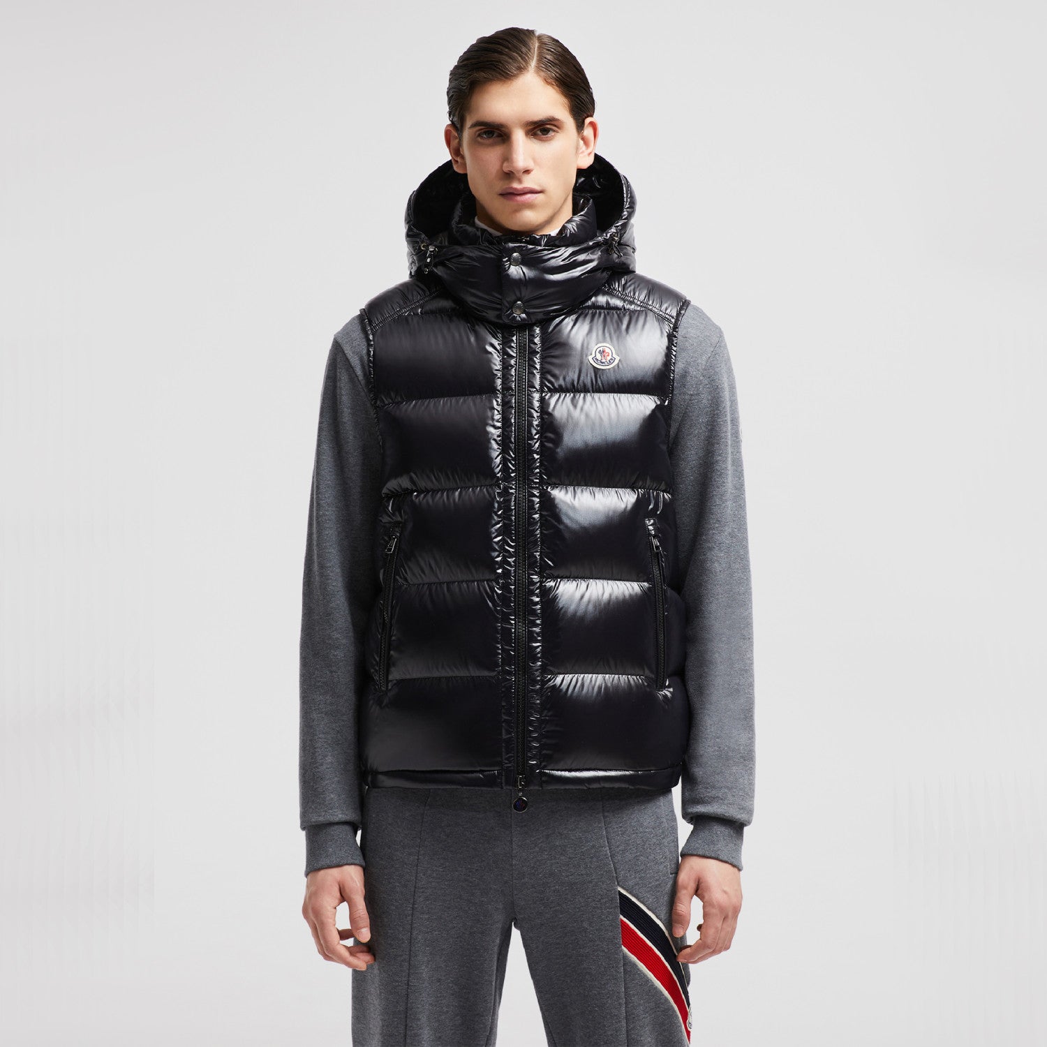 Moncler Bormes Men's Short Down Waistcoat Trend Simple Commuter Vest Jacket Fashion Zip Leisure Hooded Down Jacket Clothing  #71665