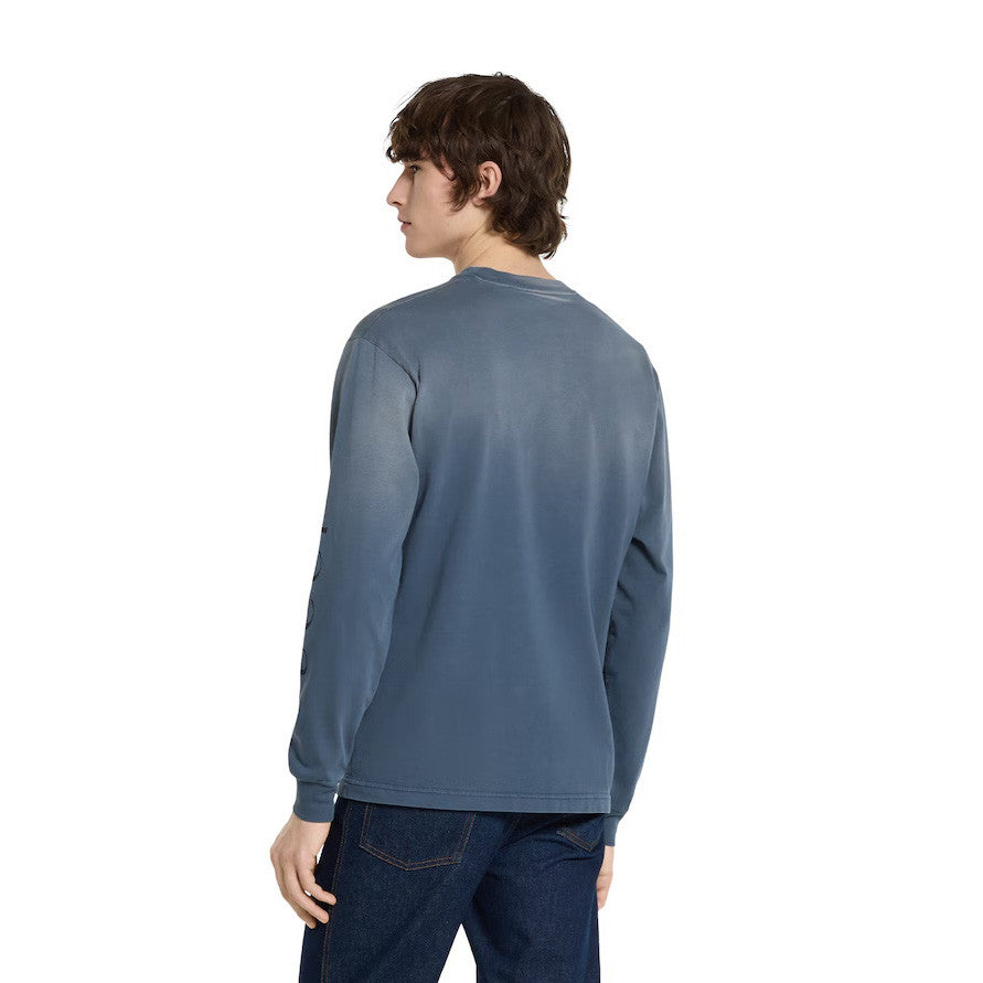 Gucci Men's And Women's Spring/Summer Solid Color Fashion Casual Gradient Print Plain Weave Long Sleeve Round Neck Sweatshirt #78275