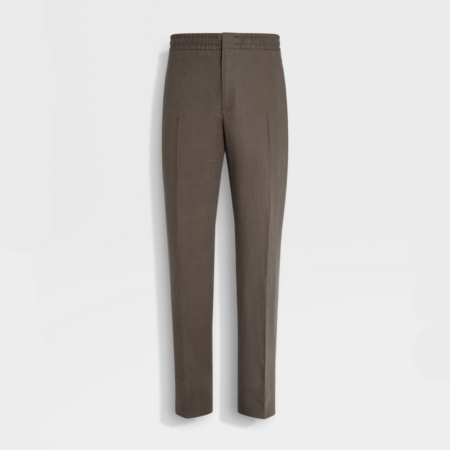 Ermenegildo Zegna Oasi Lino Oasis Linen Trousers Men's Spring And Summer Fashion Casual Comfortable Straight Trousers  Pants Ngvp #1575
