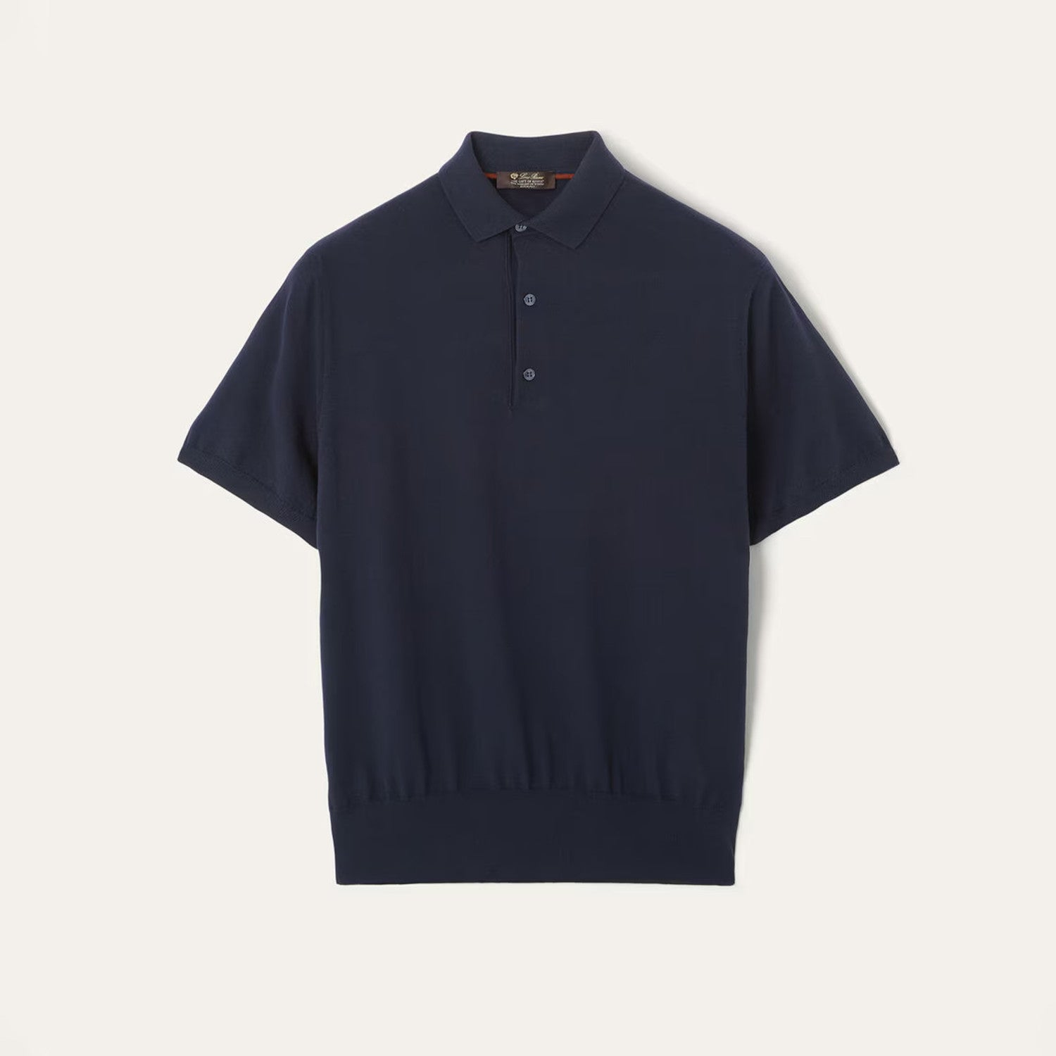 Loro Piana King's Gift® Men's Polo Shirt Spring Summer Fashion Casual Button Short Sleeve Top Knitted T-shirt Lapel Men's Clothes Ngvp #9957