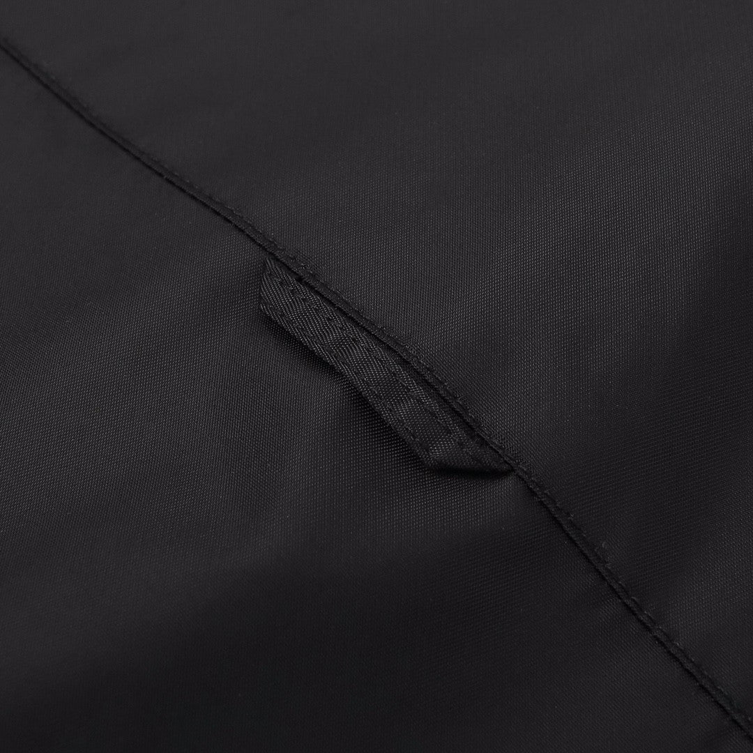 Prada Men's Spring And Fall Triangle Label Nylon Single breasted Long sleeved Shirt Jacket #72495