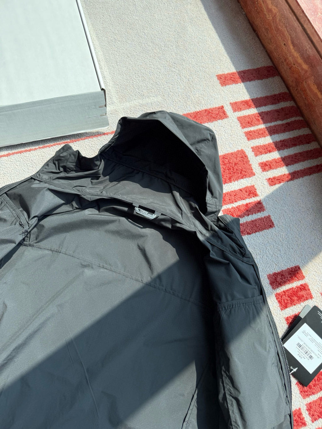 Arcteryx Men's Squamish Hoody Lightweight Hooded Solid Color Spring & Autumn Casual Zipper Long Sleeve Jacket #81286