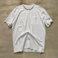 Chrome Hearts Men's and Women's Summer Neckline Sanskrit Letter Round Neck Cotton Short Sleeve T-shirt #99979