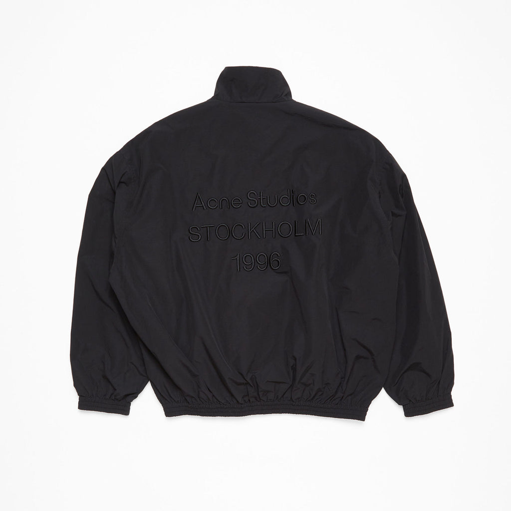 Acne Studios Men's And Women's Fashion Casual High-neck Zipper Embroidered Logo Long-sleeve Trench Coat Jacket #78512