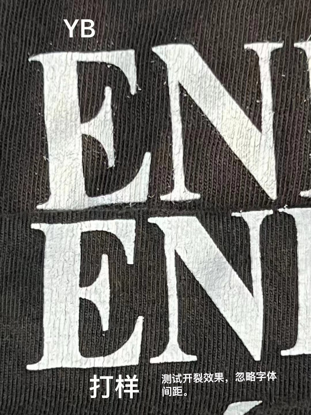 Enfants Riches Deprimes Men's Summer Solid Color Letter Printed Round Neck Short Sleeve T-Shirt #75949