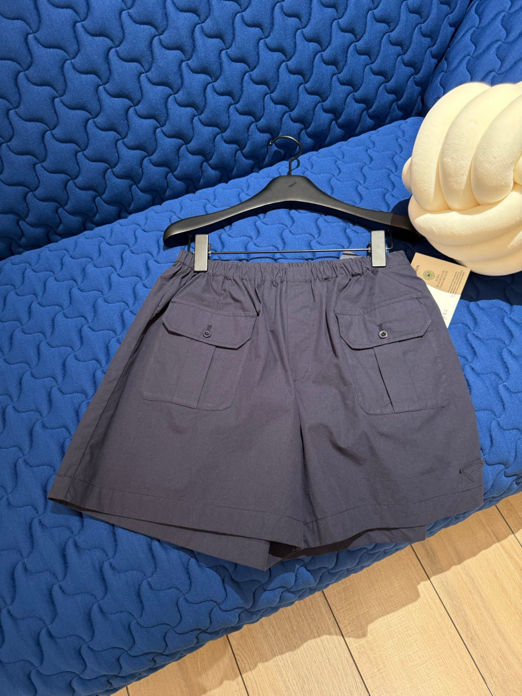 PRADA Khaki Cotton Poplin Bermudas #377406