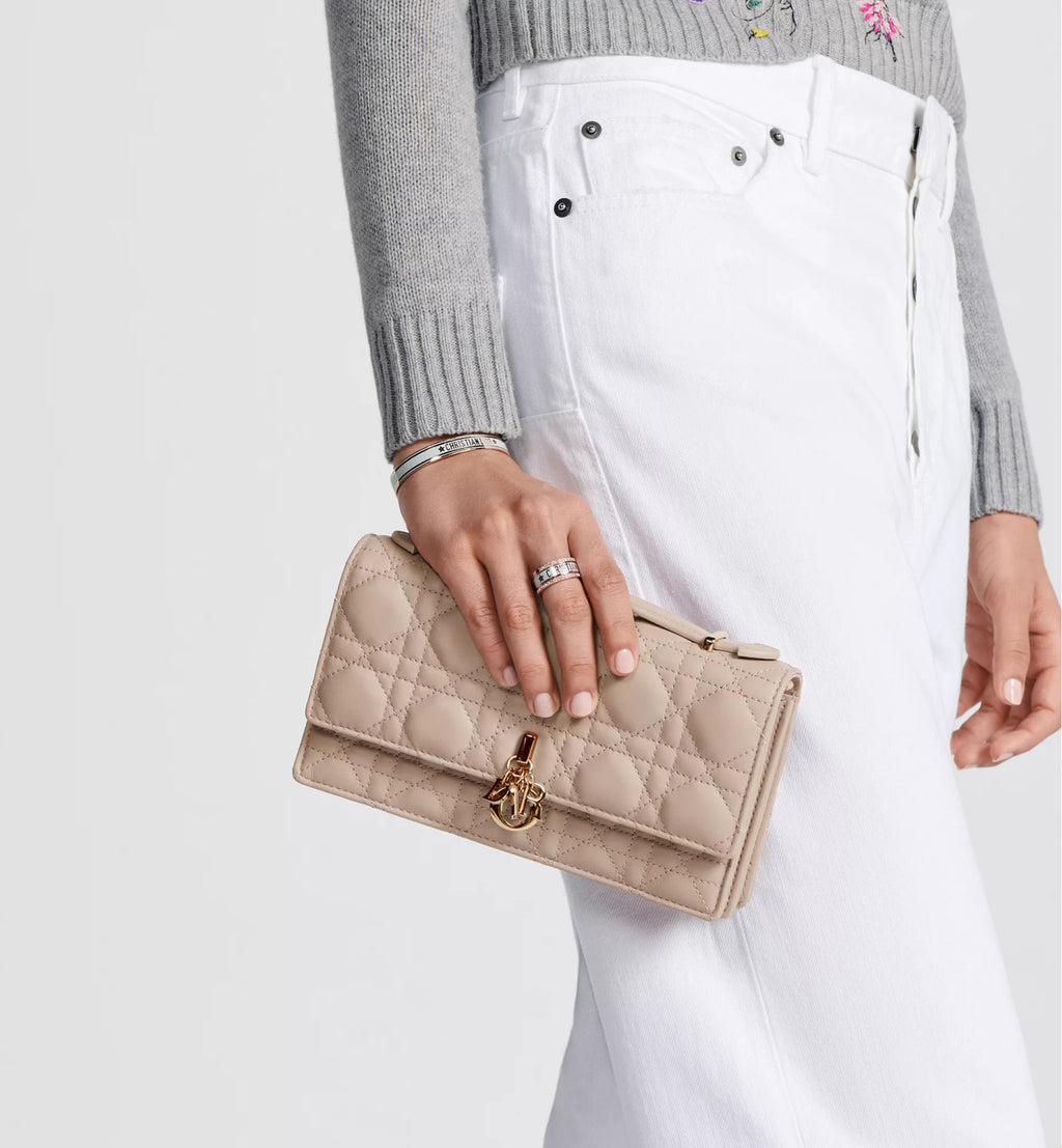 Dior Miss My Dior Minimalist Elegant Flap Bag with D.I.O.R. Charm Fashionable Casual Chain-Strap Flap Bag in Lambskin Bags S0980ONMJ_M900 #197188