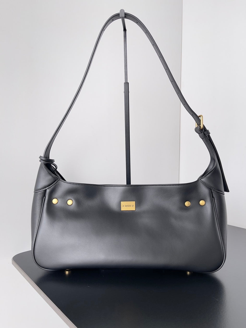 Balenciaga Women's Bel Air Series Leather Shoulder Bag Small Solid Color Tote Bag Bags 8106802ABAV1000 Ngvp #9929