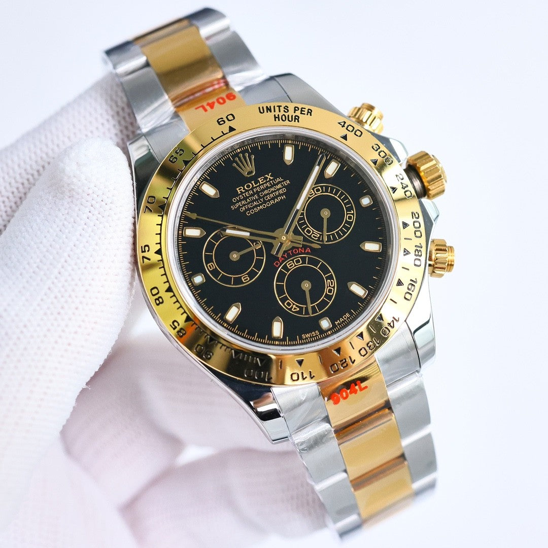 Rolex Men's Steel Strap Waterproof Automatic Mechanical Watch #75677