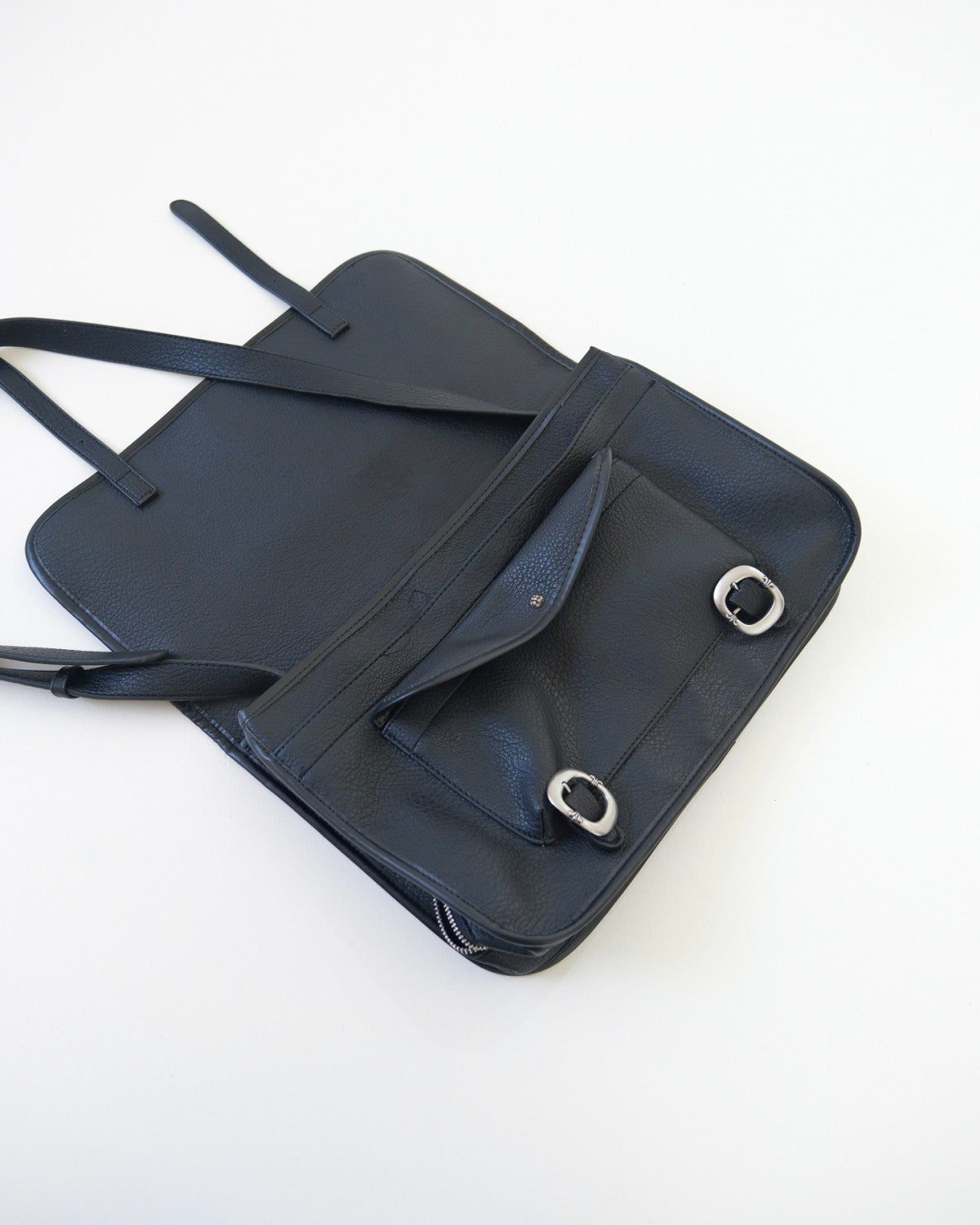 Chrome Hearts Vintage Cross-stitch Flap Shoulder Bag Messenger Style Leather Crossbody Casual Buckle Bag Bags #84231A