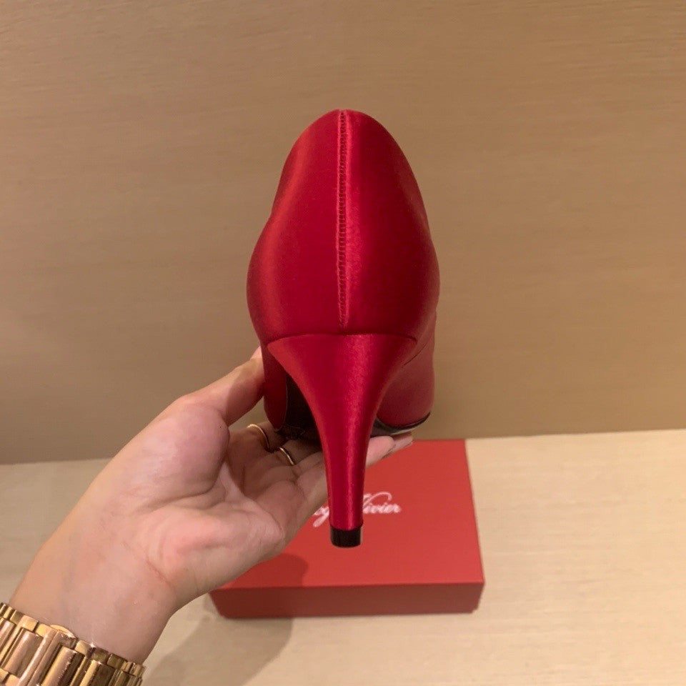Roger Vivier Silk 6.5cm High Heels#336056