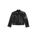 Balenciaga Deconstructed Zip-Up Jacket In Black Ngvp #6682