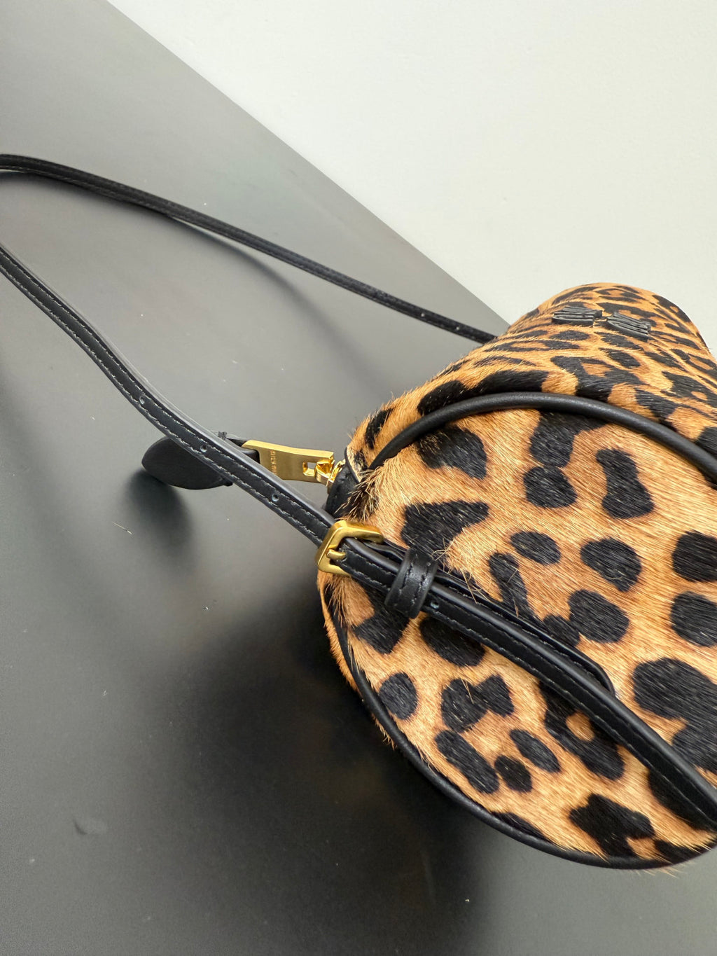 MiuMiu Honey Printed Leather Pouch #334715