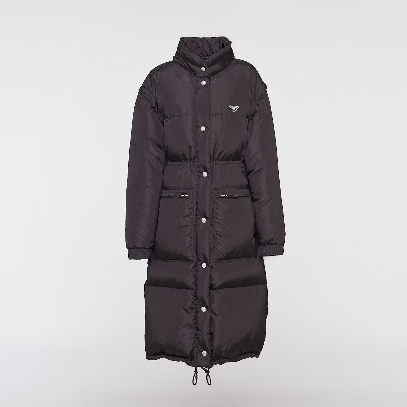 Prada Re-Nylon Long Puffer Down Coat Jacket #96837