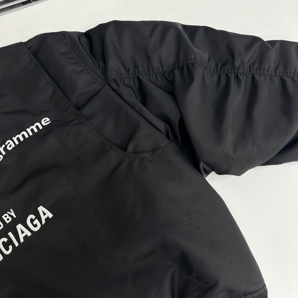 Balenciaga Zipped Hooded Jacket Coat #96499