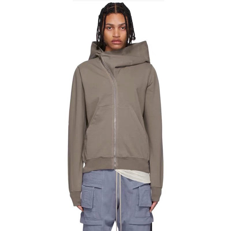 Rick Owens Irregular Zipper Jacket Coat Ngvp #6553