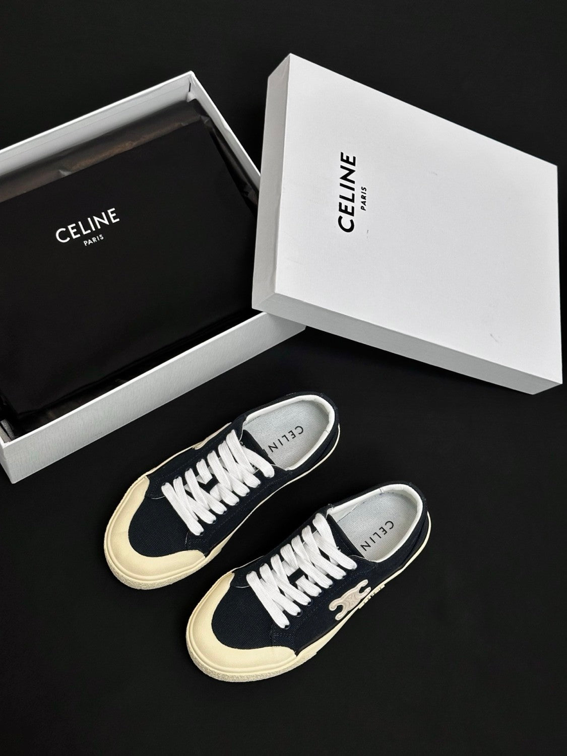 Celine Alan Sneaker in Canvas 4CM #381929