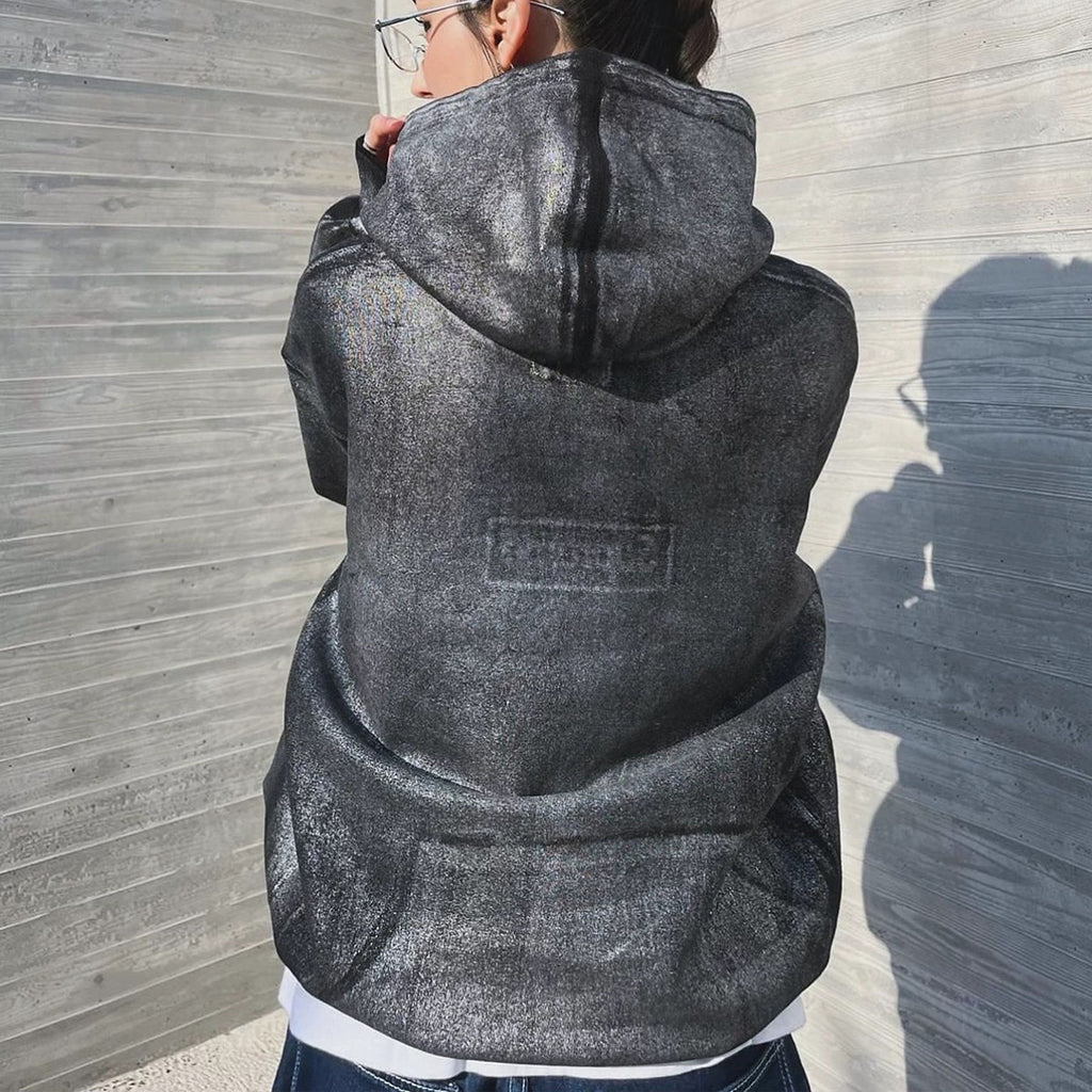 Supreme x MM6 Maison Margiela Men's And Women's Spring And Fall Paint Do Old Gradient Logo Hoodie Hooded Sweatshirt Casual Loose High Street Trend Tops  #71347