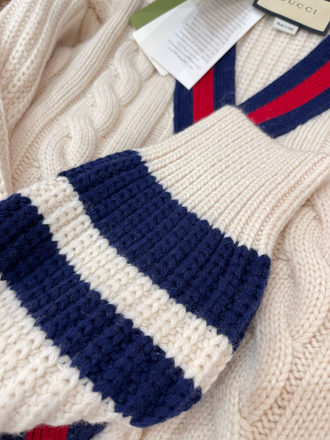 Gucci Men's and Women's Striped Cardigans #335003