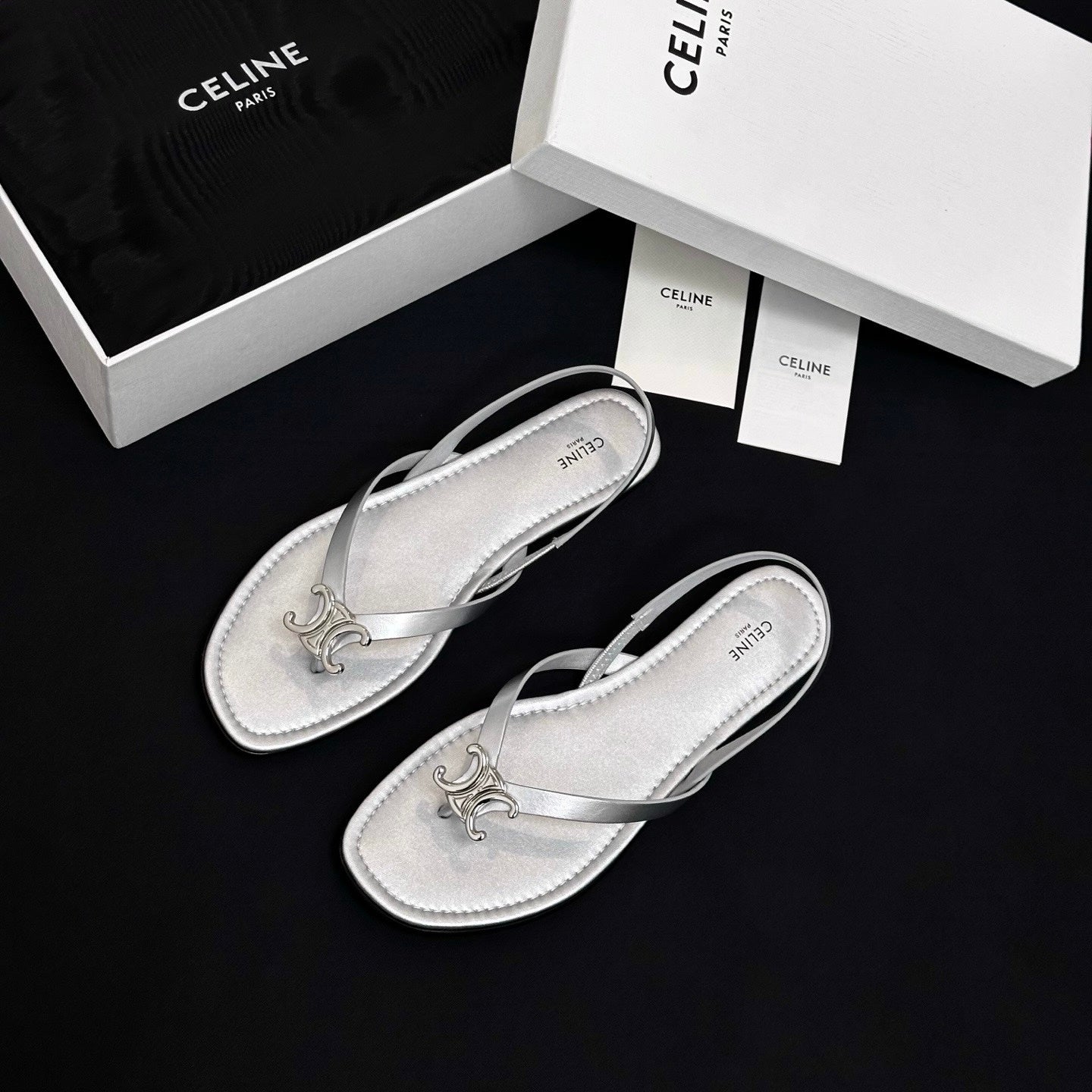CELINE BIKI SANDAL IN CALFSKIN #384469
