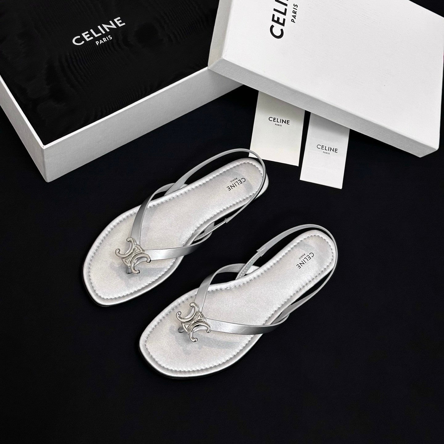 CELINE BIKI SANDAL IN CALFSKIN #384469
