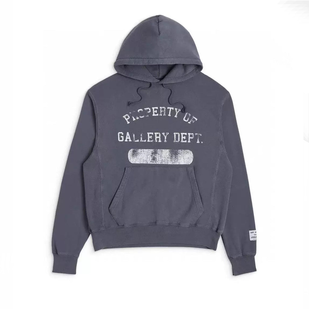 Gallery Dept Men's And Women's Spring And Fall Letters Gradient Retro Washed Round Neck Pullover Hoodie Cotton Long Sleeve Hooded Sweatshirt Ngvp #9252