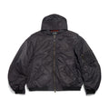 Balenciaga Men's Spring and Autumn Letter Logo Printed Zipper Hooded Long Sleeve Jacket #74698