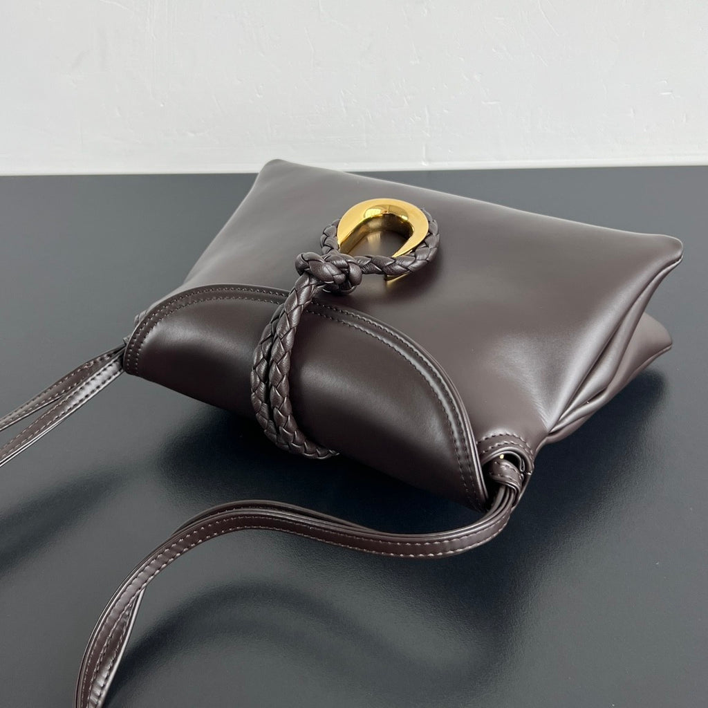 Bottega Veneta Liberta Women's Fashion Classic Solid Color Leather Shoulder Bag Crossbody Tote Bag Bags 806030V4SJ12190 #78858